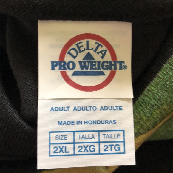 Delta Pro Weight 'Free Irish Brigade' Men's Graphic T-Shirt Sz 2XL - Picture 8 of 11
